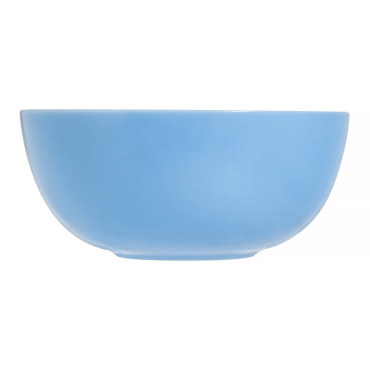 19 PCS Dining Set Plate Bowl Service for 6 People Light Blue Microwave Dishwasher Safe