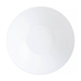 18 PCS Dining Set Plate Service for 6 People Tempered Glass Dinner Tableware