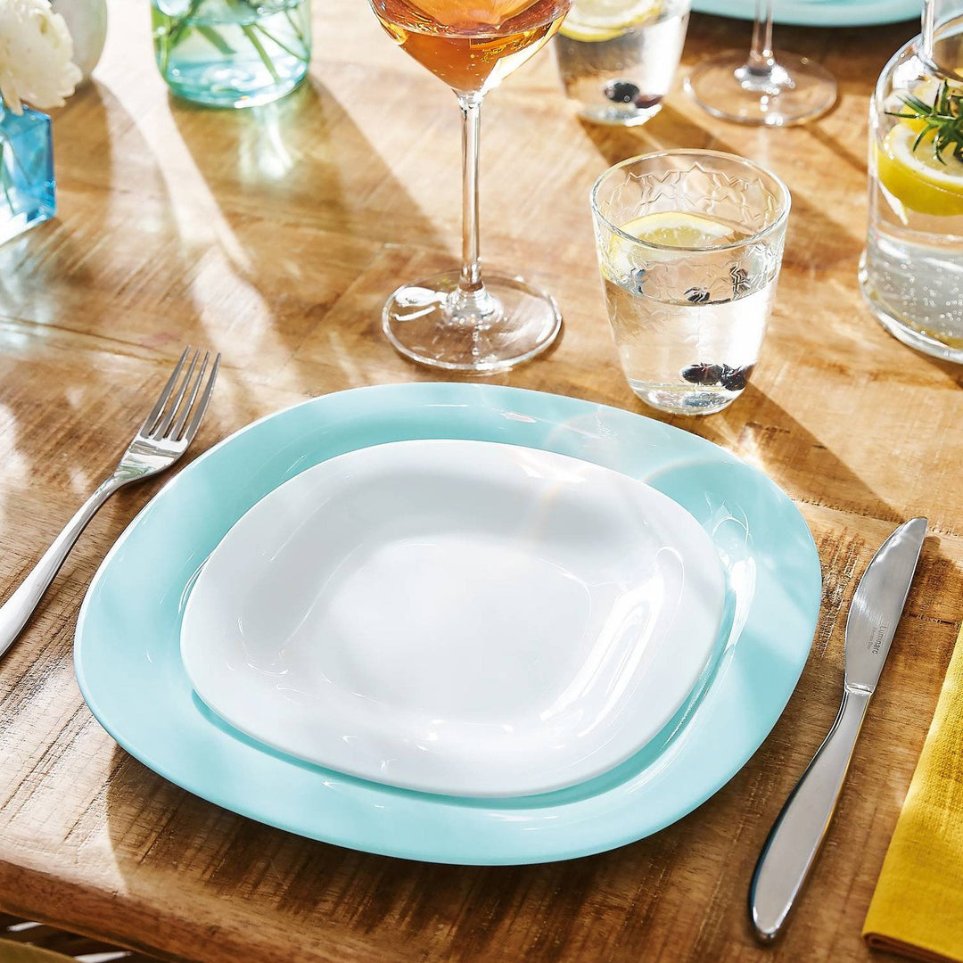 Luminarc Carine Neo White 18-Piece Dining Set 6x Dinner Plate, 6x