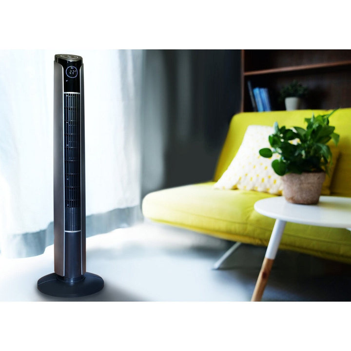 Blaupunkt AFT801 - Fan Túir 45W le Uaineadóir Cumhacht 45W le Feidhm Taispeána, Uaineadóir &amp; Ascalaithe