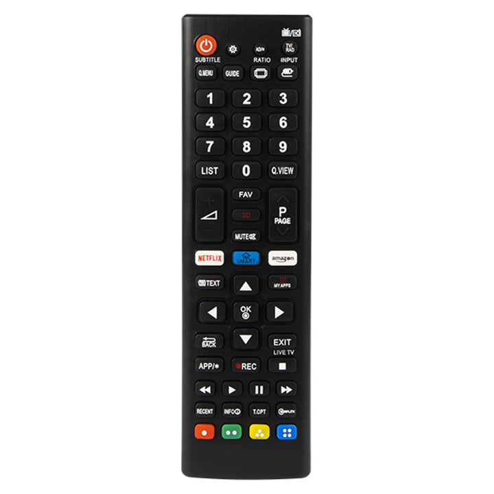 Universal remote control for LG TV, VCR, DVR devices
