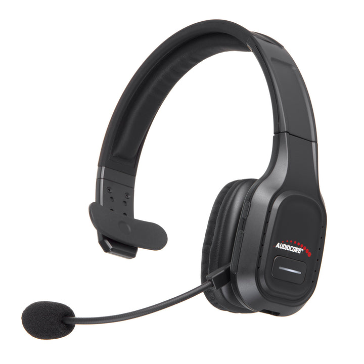 Audiocore 74452 Bluetooth Headset Headphone Noise Reduction Microphone Call CenterGoogle Siri Office Wireless