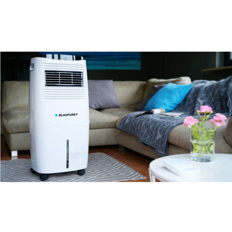 Blaupunkt ACF601 Evaporative Fan Air Cooler 120W with Remote Control, Energy-Saving