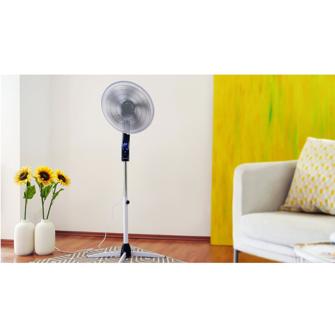 Blaupunkt  ASF701 Floor Fan Fans Cooling Standing 16 inch Quiet Bedroom LCD Remote HQ