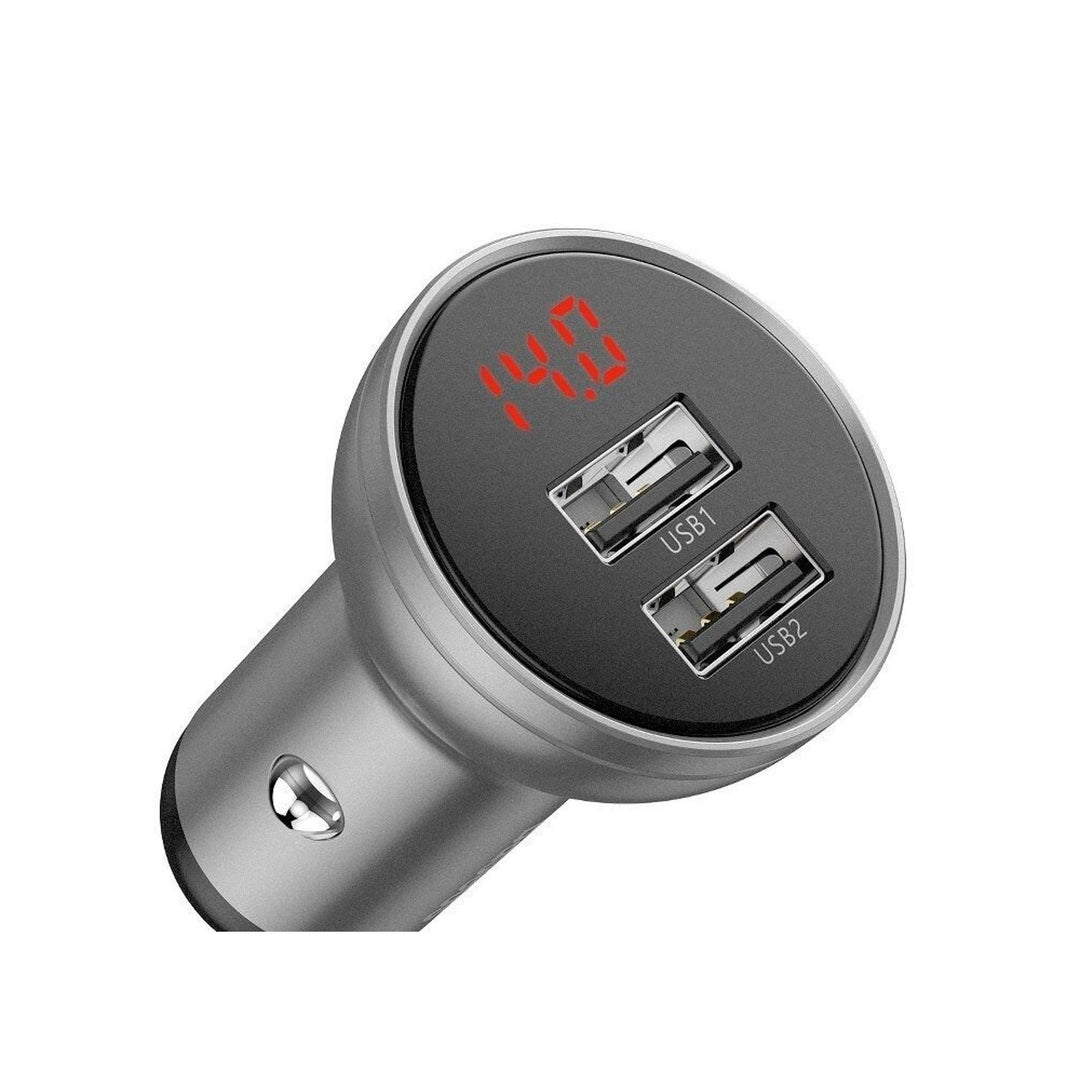 Car charger with two USB sockets Baseus VCBXA CCBX-0S
