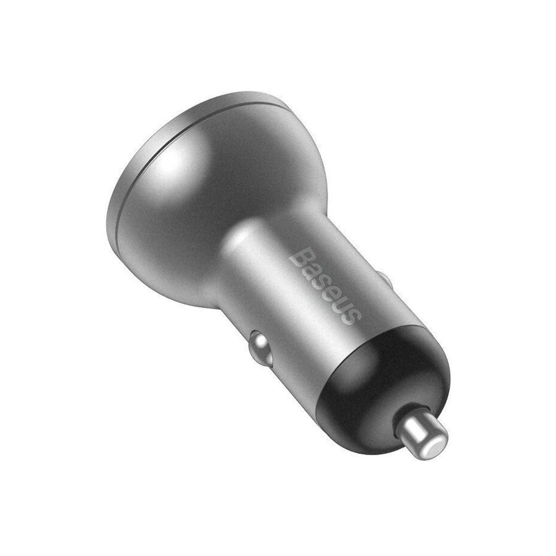 Car charger with two USB sockets Baseus VCBXA CCBX-0S