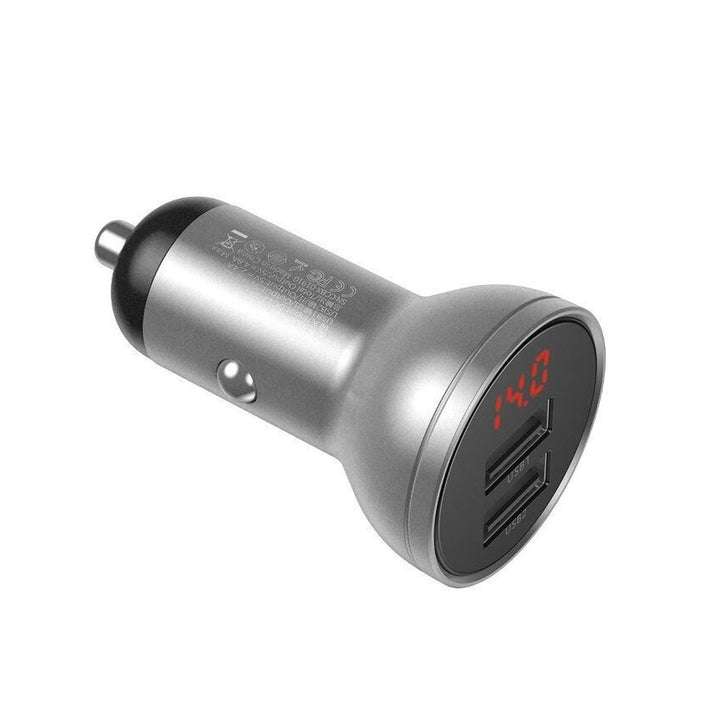 Car charger with two USB sockets Baseus VCBXA CCBX-0S