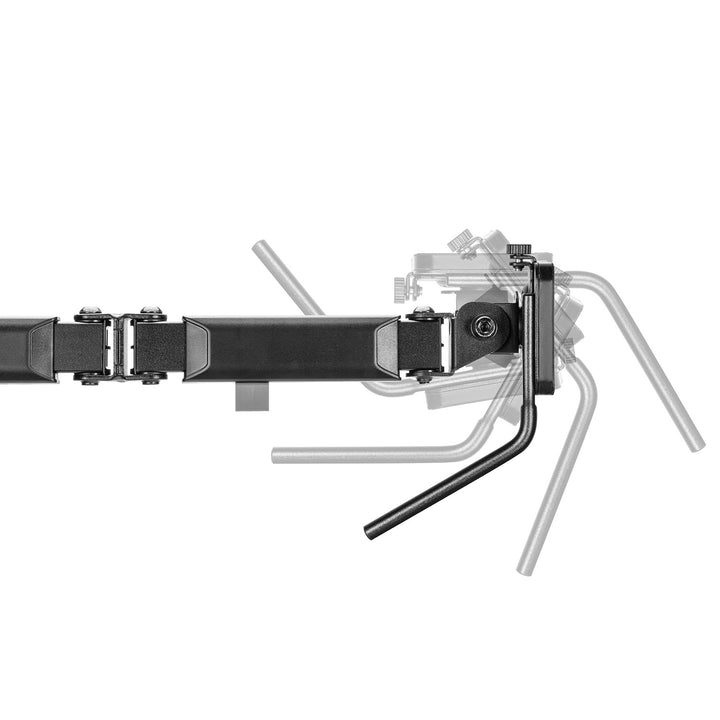 NanoRS RS164 Gléasta Tábla Gairmiúil Stiúideo uile-i-amháin le haghaidh Monatóir, Micreafón, Ceamara agus Solas Tuilte 17-32" le haghaidh Tripod Stiúideo VESA 75x75 100x100