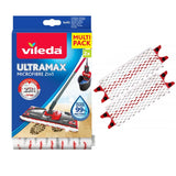 Vileda 167720 Multipack 2x Vileda Ultramax Ultramat Turbo Refill Replacement Pads - 2 Pieces - Original