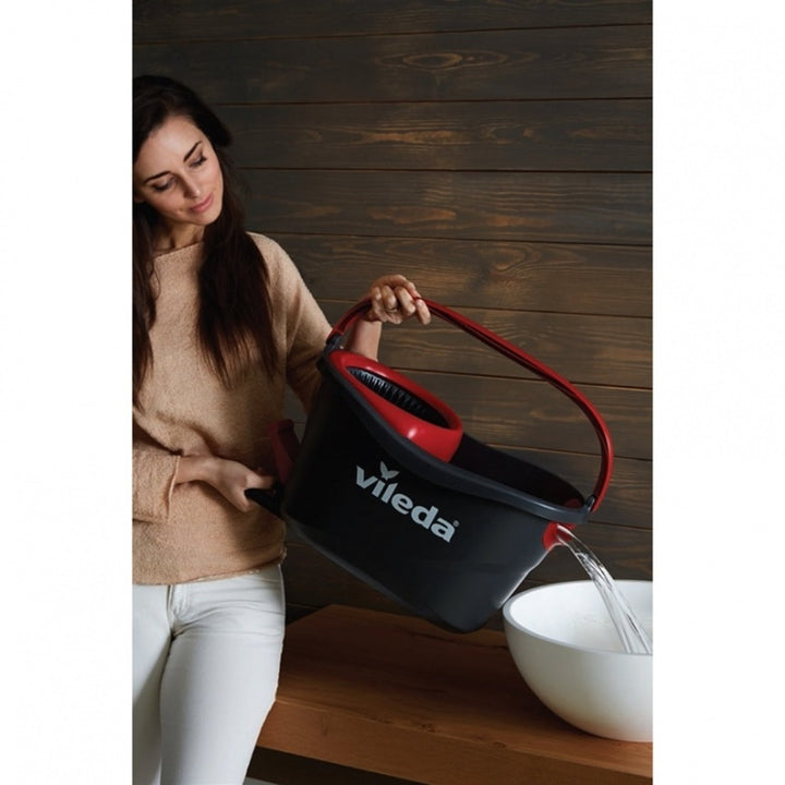 Vileda 167751 Turbo Mop and Bucket Set 3in1 Microfibre Box