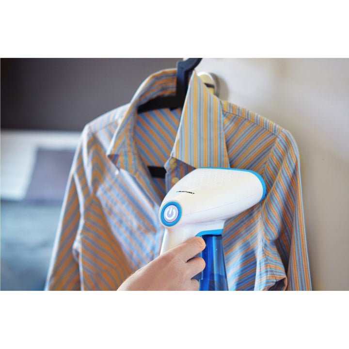 Blaupunkt VSI601 Clothes Steamer - Perfectly Ironed Clothes Manual Ironing Steam Flow Control Removable Water Tank 260 ml Anti-Limescale Function