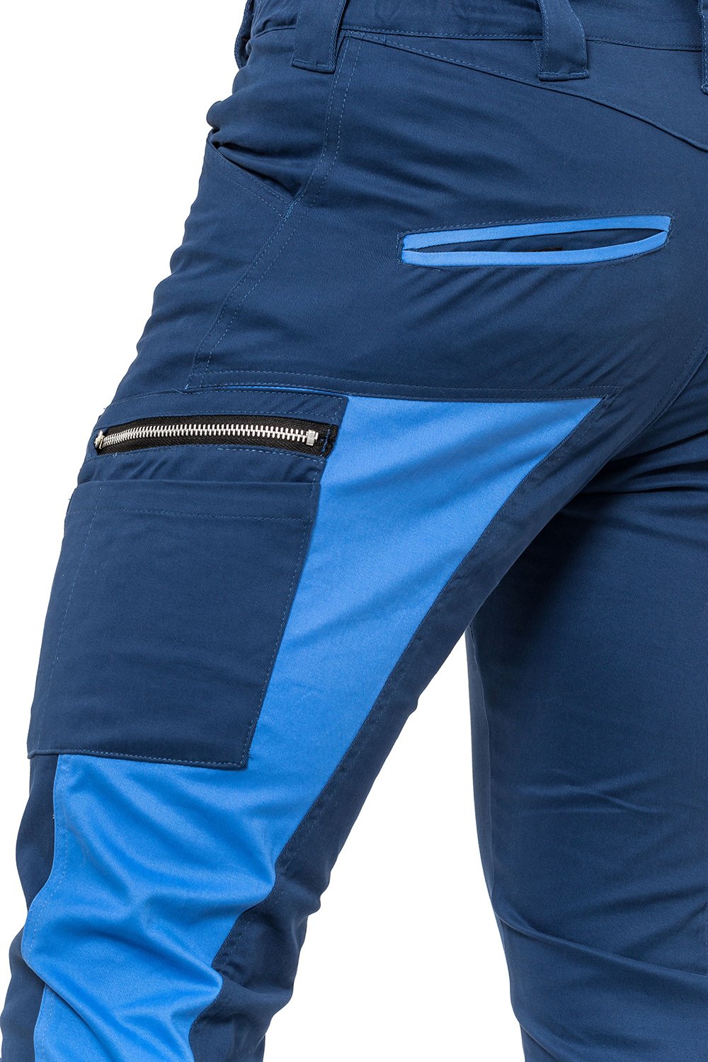 Avacore 35763_50 Waist Trousers Blue Size 50 Slim Fit Comfort and Unique Design 8 Spacious and Practical Pockets