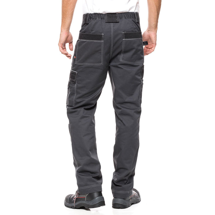 Helios Pants Gray-Black, Size 54 (98-103) – Durable and Comfortable Work Pants for Enhanced Performance and Style