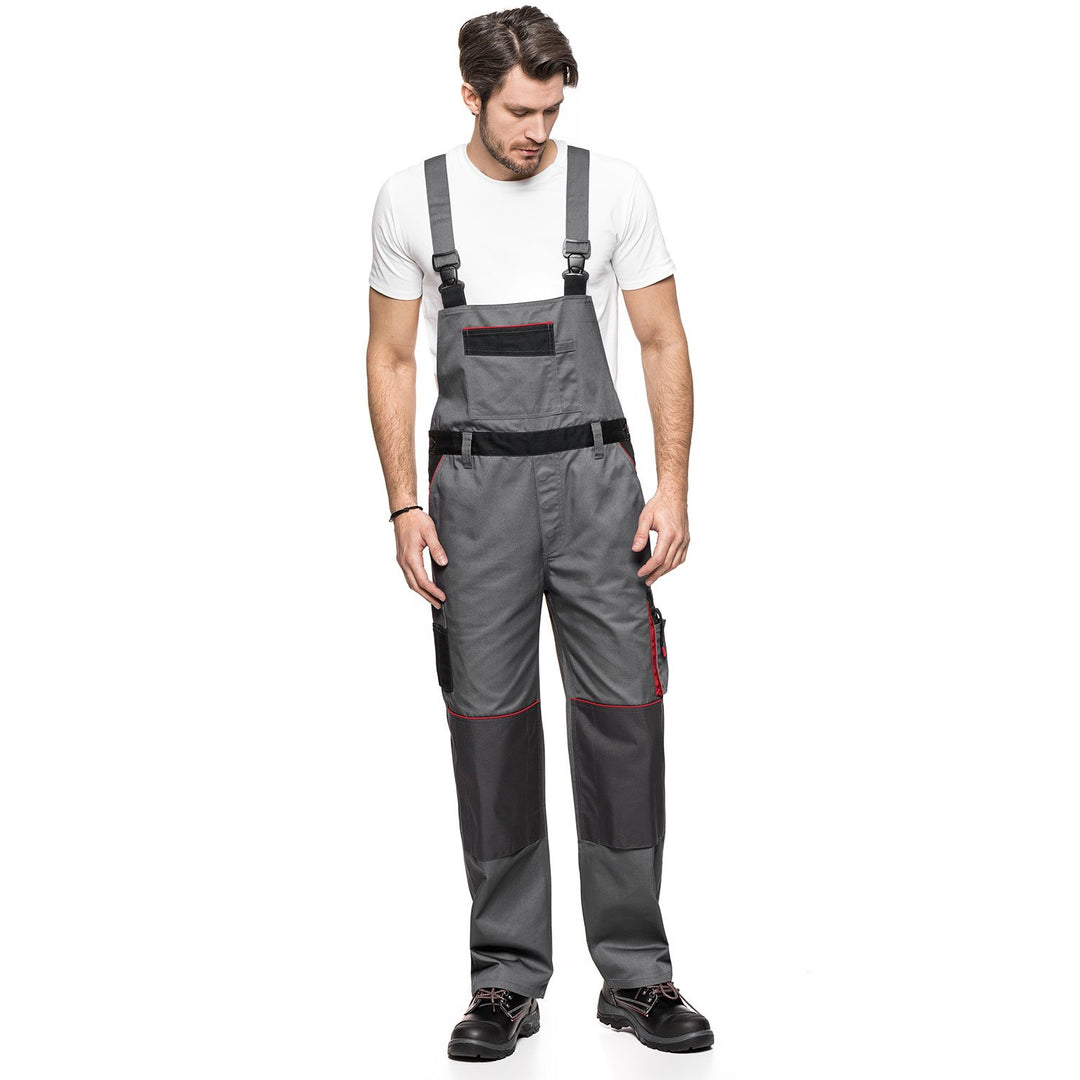 LENNOX AVACORE BIB Garden Work Overall Dungarees Men's GRAY-BLACK Size 50 (90-94)