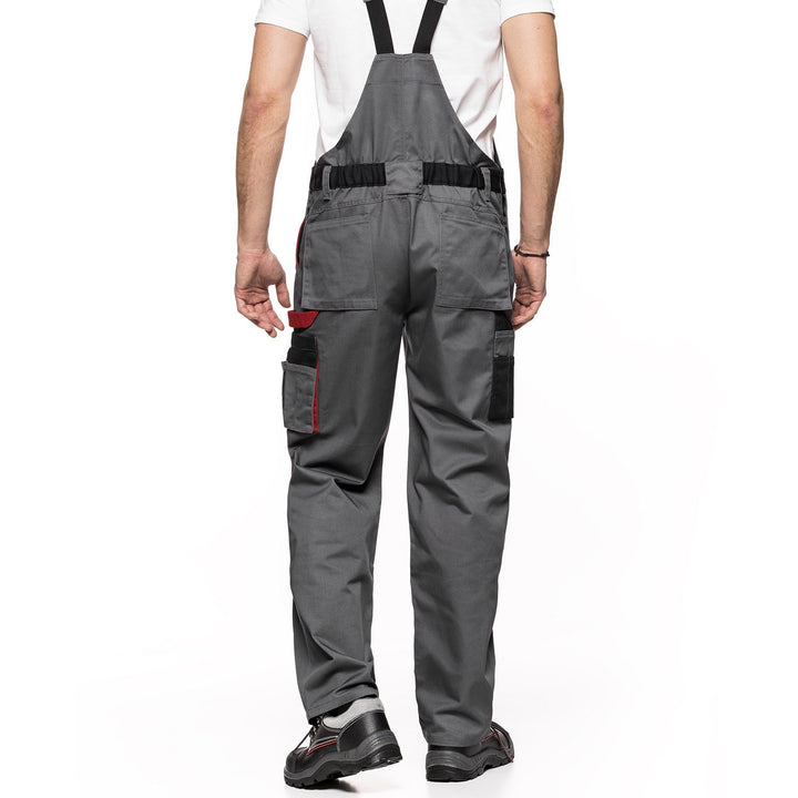 Lennox Avacore Bib Pants Gray-Black, Size 54 (98-103) – Rugged and Comfortable Workwear with a Sleek Design for Superior Durability and Functionality