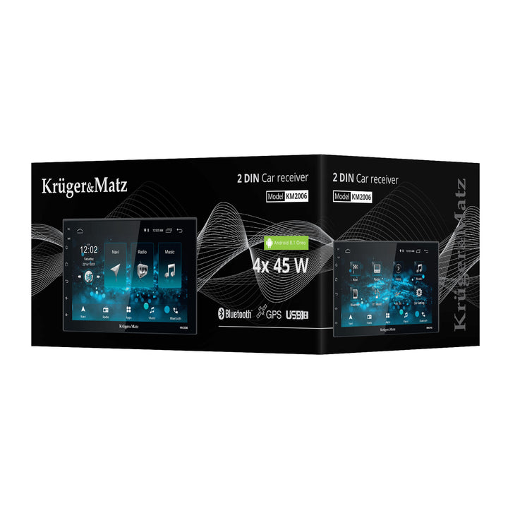 Car radio Kruger&Matz KM2006 7" screen, Android 10 system