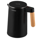 Concept Salt&Pepper - Black - RK3301 Electric Water Kettle 1.5L Double Wall Stainless Steel Temperature Control 45°C - 100°C