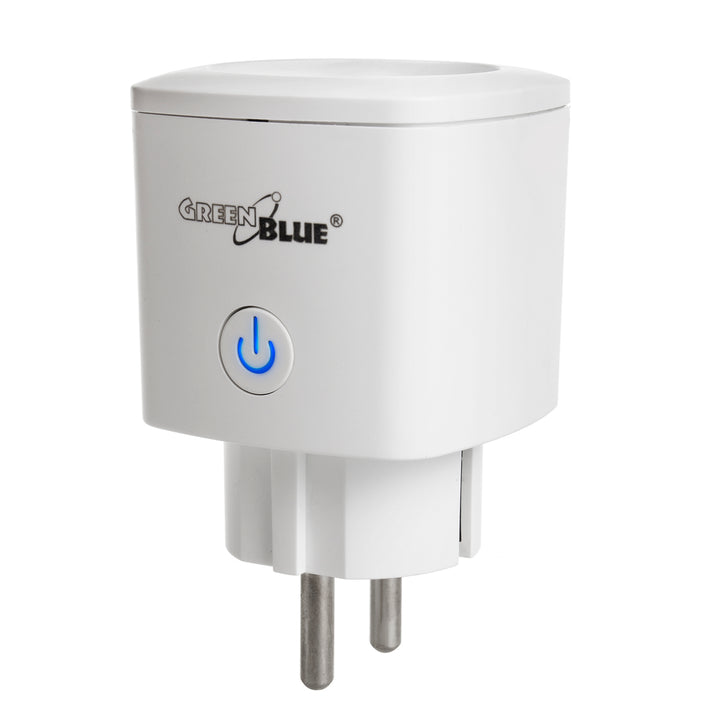 Soicéad cianrialaithe WiFi GreenBlue, Android/iOS/Alexa/Google Home, tomhaltas cumhachta, lasc ama, uasmhéid 3680W, cineál F, GB720 F. Fuinneamh, lasc ama, uasmhéid 3680W, cineál F, GB720 F