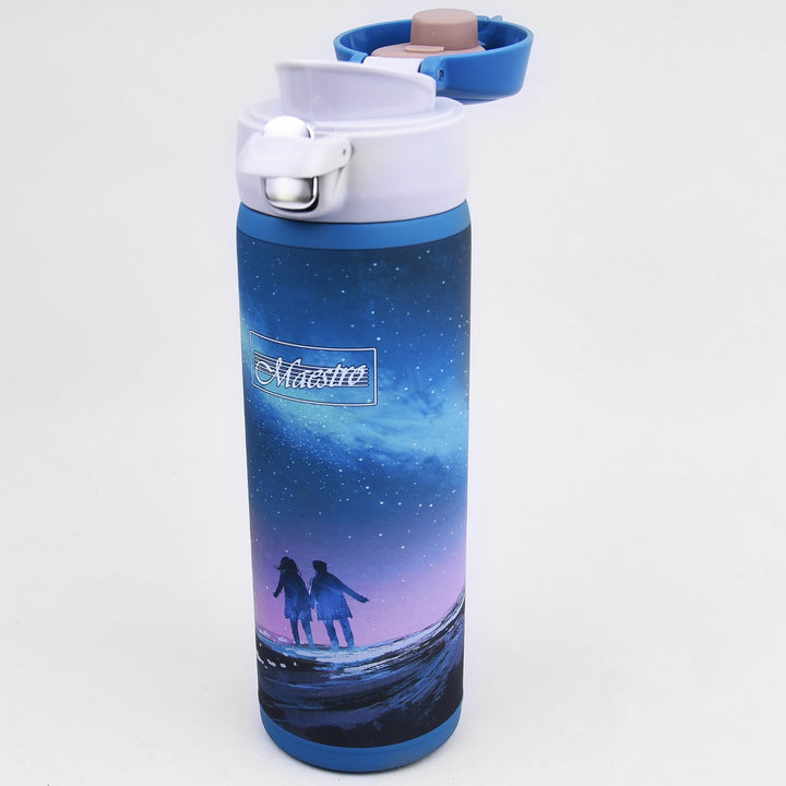 muga caife thermos fleascán buidéal inslithe muga inslithe déanta as cruach dhosmálta le haghaidh deochanna te nó fuar 400ml (Aisling / Tráma)