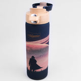 thermo mug coffee mug thermos jug insulated mug insulated bottle made of stainless steel for hot or cold drinks 400ml (Space / Weltraum)