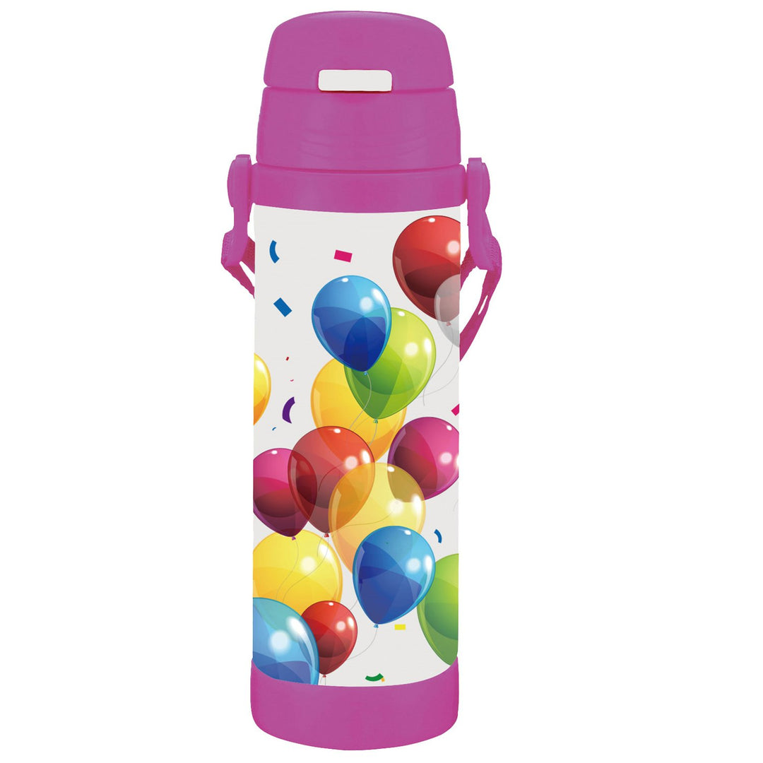 Thermal mug for children made of high quality stainless steel drinking bottle vacuum insulated (350ml, green)