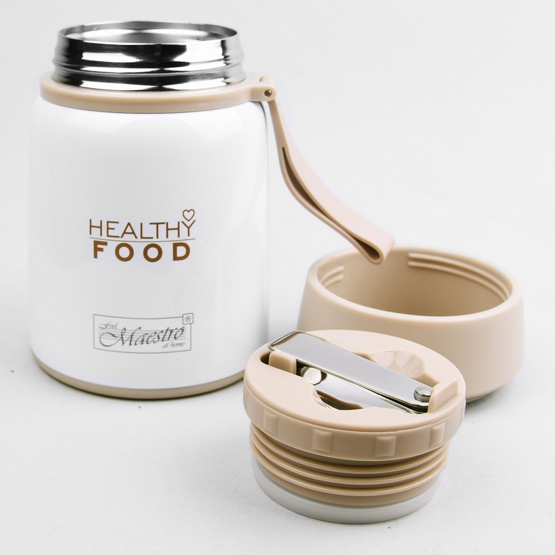 Thermos food container thermo food container stainless steel incl. folding spoon 530ml