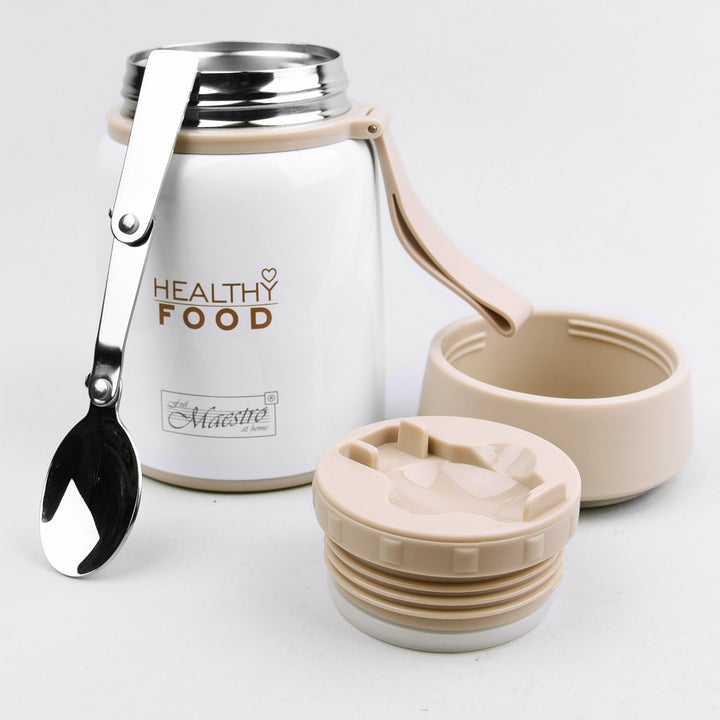 Thermos food container thermo food container stainless steel incl. folding spoon 530ml