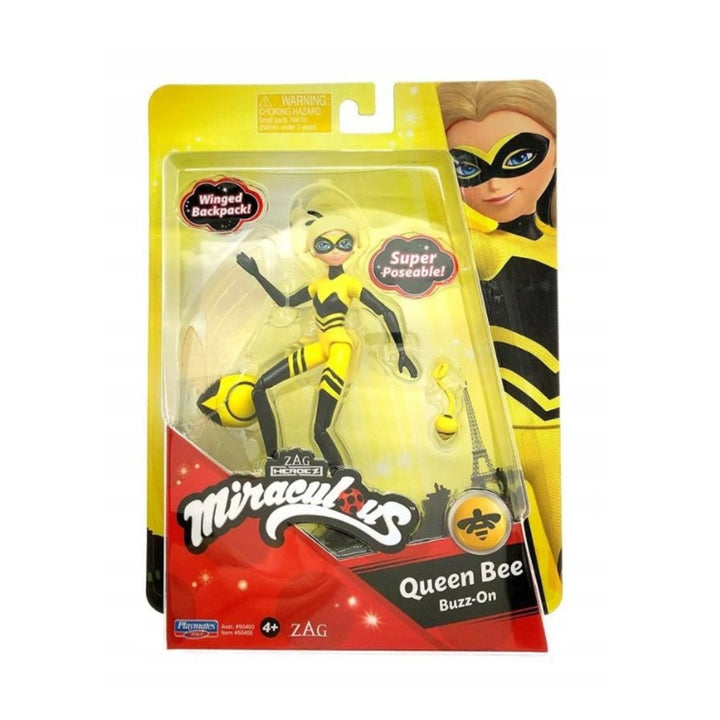 Miraculous Queen Bee Figure Miraculum Doll + Accessories Wings Collectible