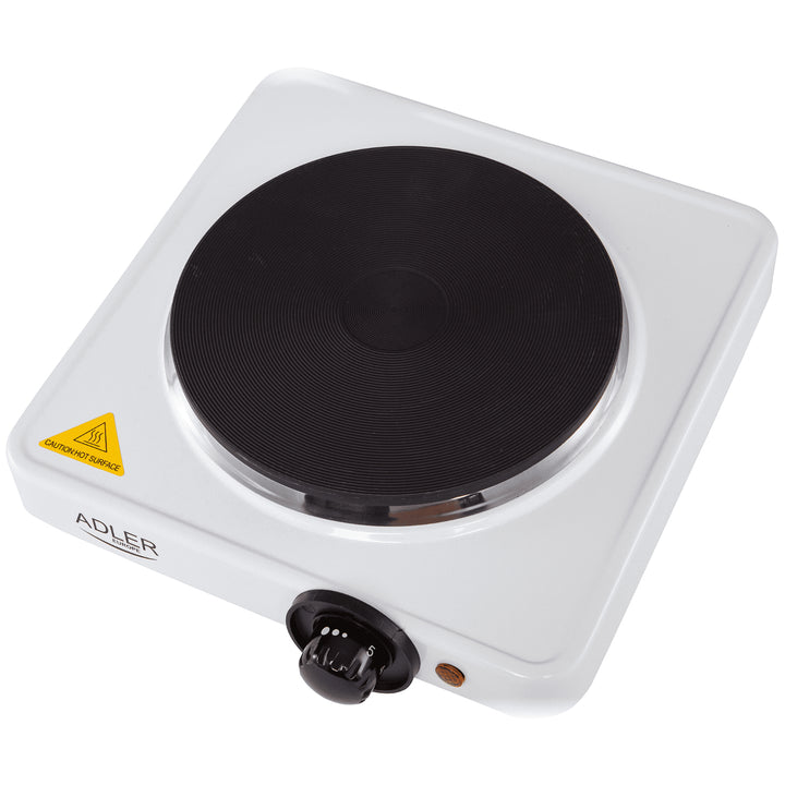 Adler AD 6503 Single Electric Stove Hot Plate Hob 1500W Adjustable Temperature Mini Stove