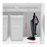 Vileda Steam Plus Compact steam mop, 1550 W, 400 ml tank capacity, 2 refills,