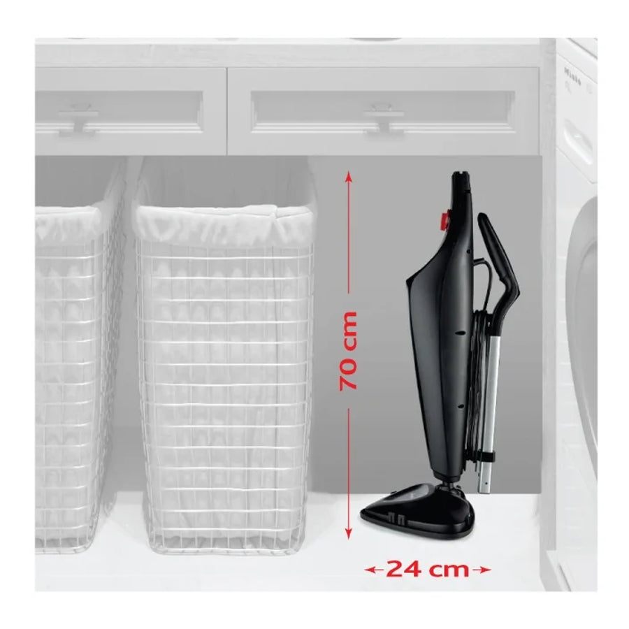 Vileda Steam Plus Compact steam mop, 1550 W, 400 ml tank capacity, 2 refills,
