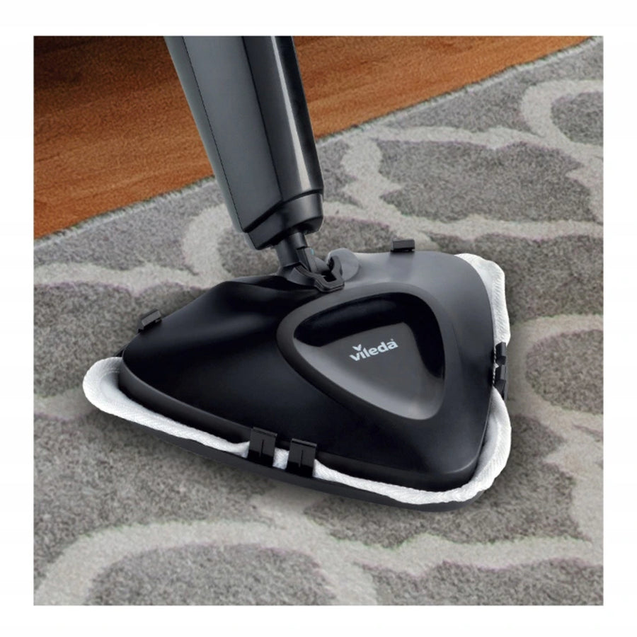 Vileda Steam Plus Compact steam mop, 1550 W, 400 ml tank capacity, 2 refills,