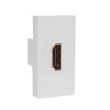 Maclean MCE720W HDMI Socket Outlet Modular Wall Outlet Flush Mount (HDMI socket, White)