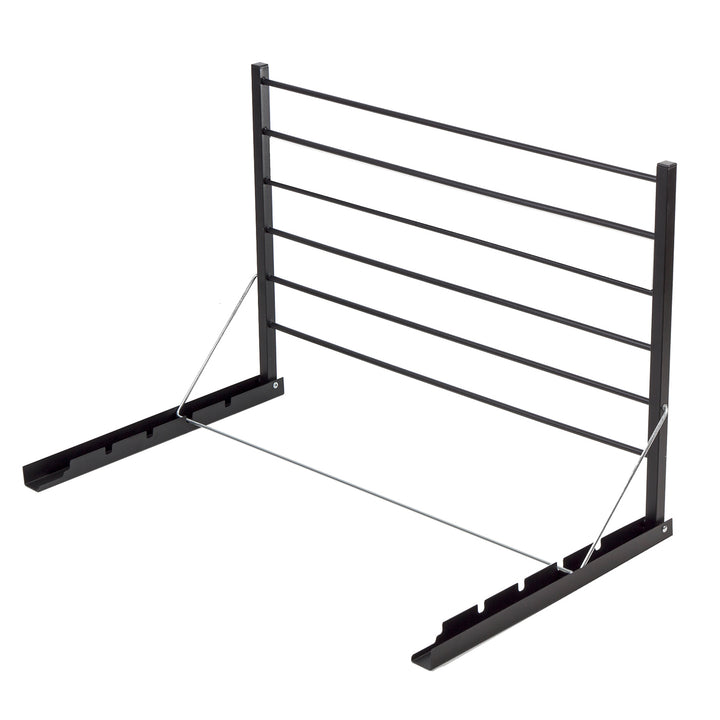 Majka wall-mounted clothes dryer wall-mounted drying rack (80cm, Black)