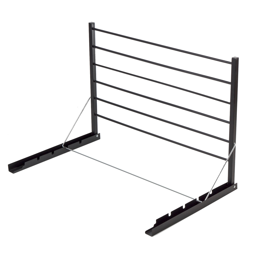 Majka wall-mounted clothes dryer wall-mounted drying rack (90cm, Black)