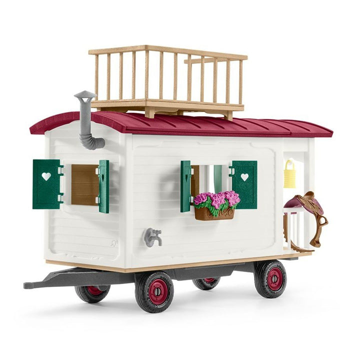 Schleich SLH42415 Schleich Horse Club Caravan For Secret Club Meetings Play Set Figurine Furniture