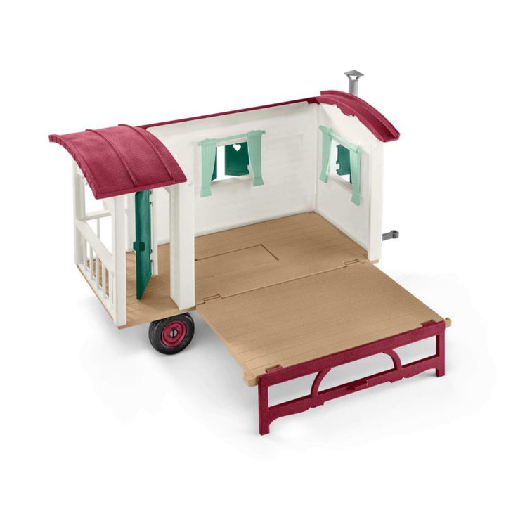 Schleich SLH42415 Schleich Horse Club Caravan For Secret Club Meetings Play Set Figurine Furniture