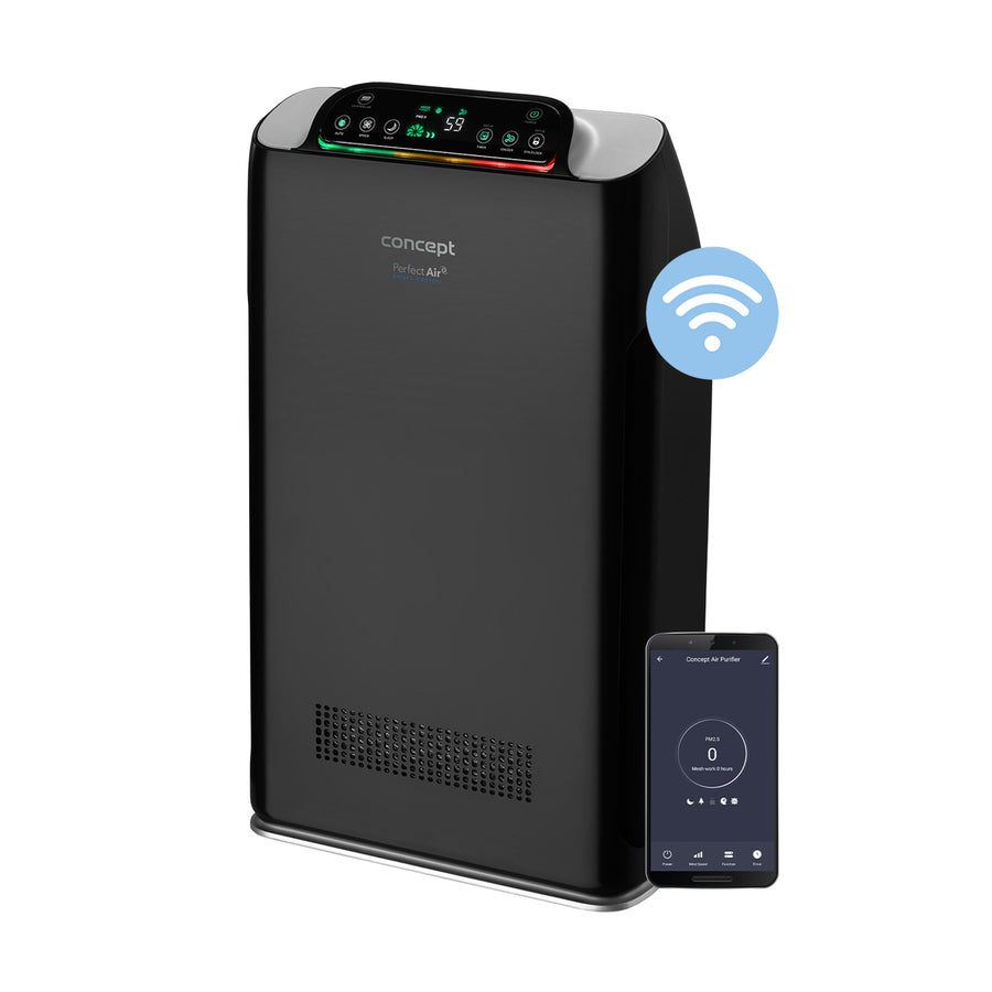 CONCEPT CA2000 Air Purifier Smart Perfect 3 Speeds Quiet Light Mobile App Remote Control Timer