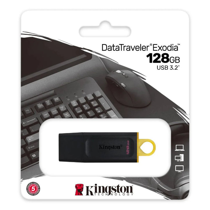 Pendrive USB 3.2 Kingston DataTraveler Eaxodia 128GB