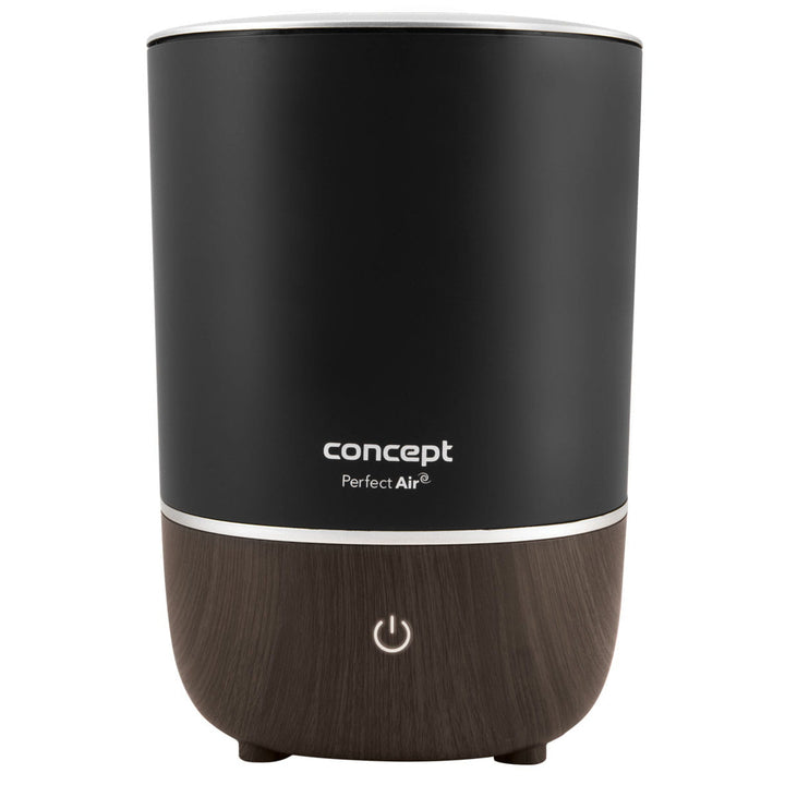 Foirfe Aer-humidifier Aromatherapy Diffuser 4 lítear 3 leibhéil déine gaile Oiriúnach do sheomraí suas le 30 m2 (Dubh)