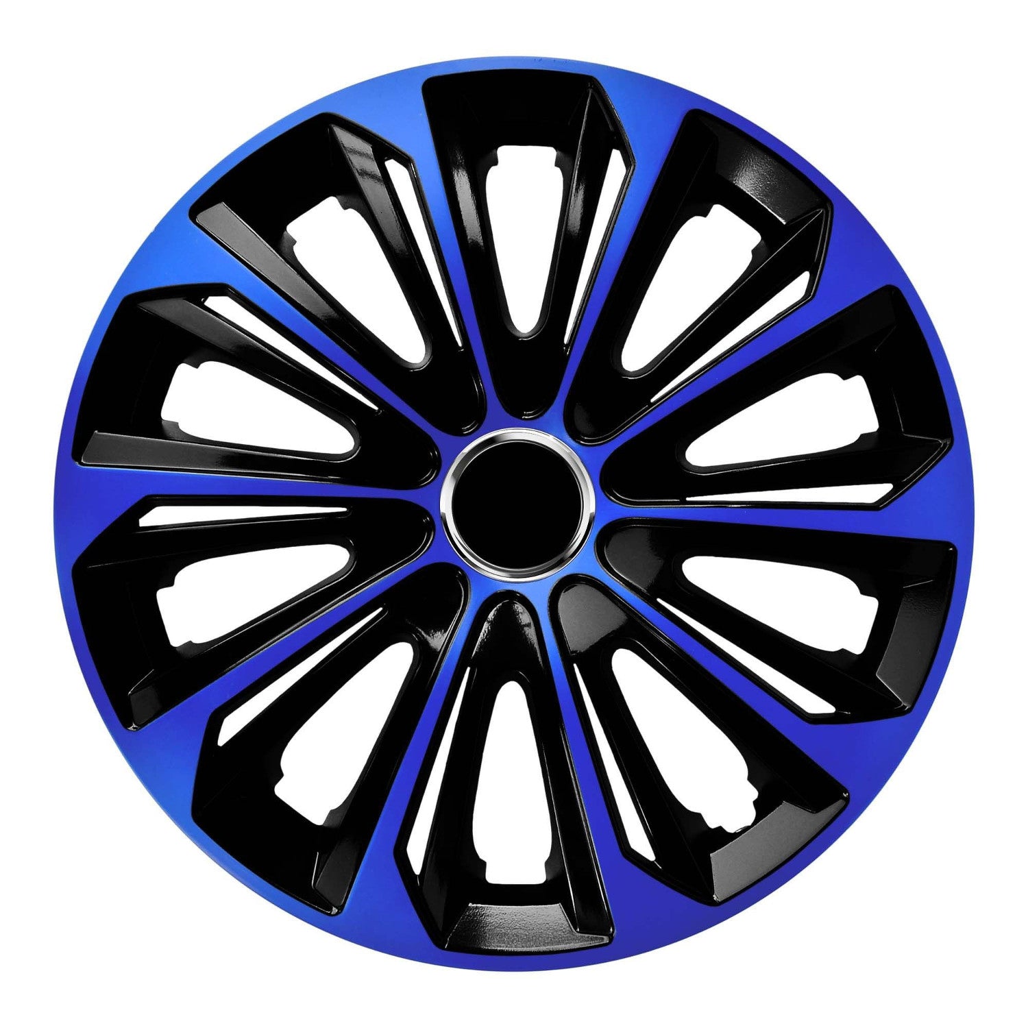 NRM EXTRA STRONG BLUE BLACK 16'' hubcaps blue-black 4 pieces ...
