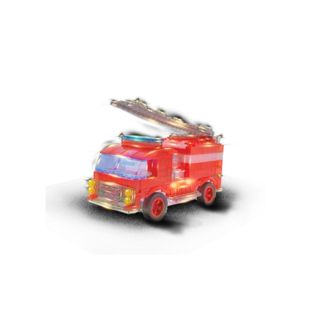 Laser Pegs 12w1 Fire Truck LED Illuminated Blocks Vehicle