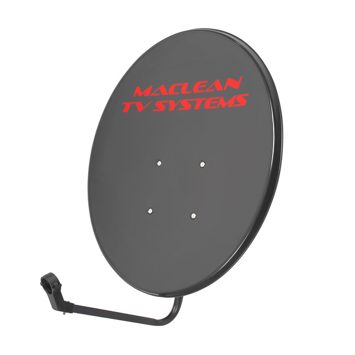 Maclean MCTV-926 Satellite dish Maclean TV System, Phosphated Steel, Graphite, 65cm