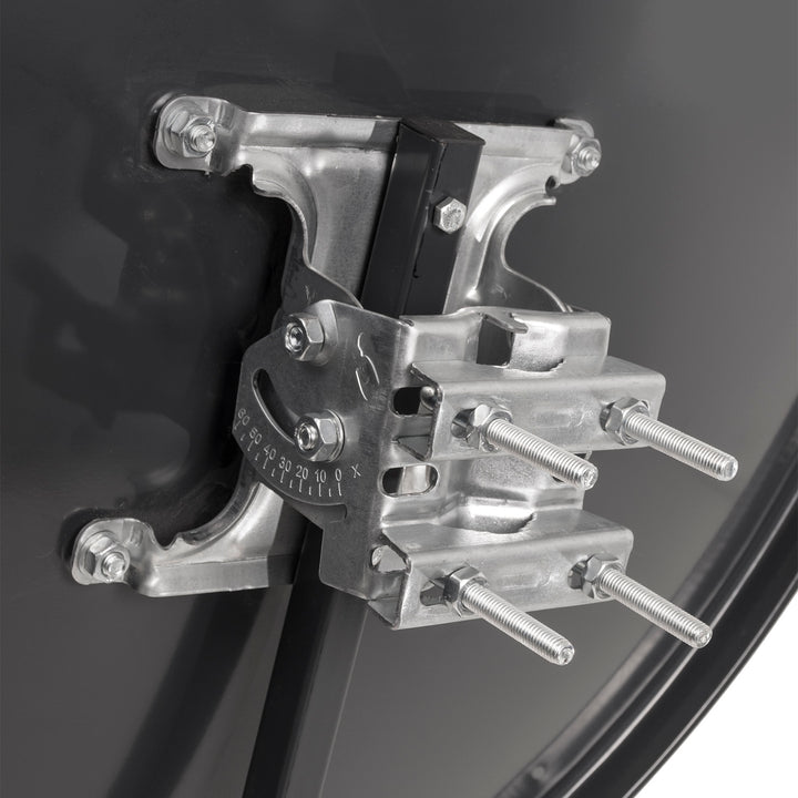 Maclean MCTV-928 Satellite Dish Maclean TV System, Phosphated Steel, Graphite, 80cm