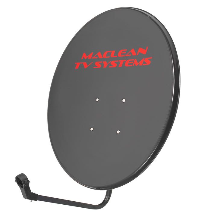 Maclean MCTV-928 Satellite Dish Maclean TV System, Phosphated Steel, Graphite, 80cm