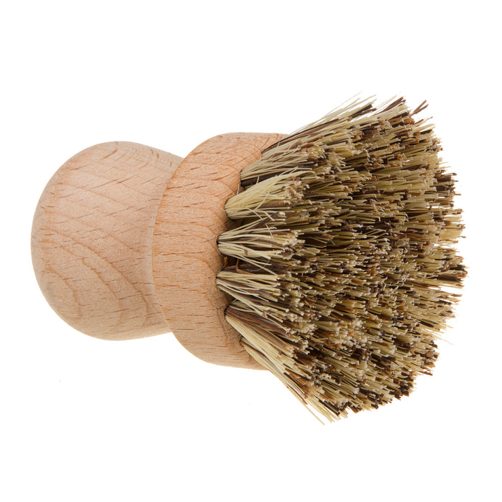 Pot Brush Wooden Dish Washing Tampico Bassine Natural Union Fibre Beech Wood