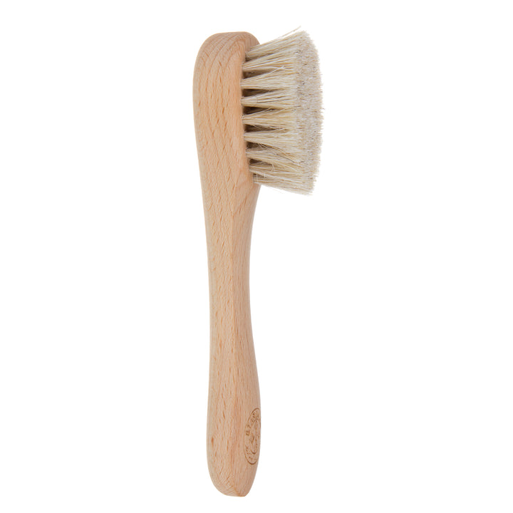 Facial Brush Face Dry Massage Skin Horse Hair Cleansing Beech Wood Exfoliating