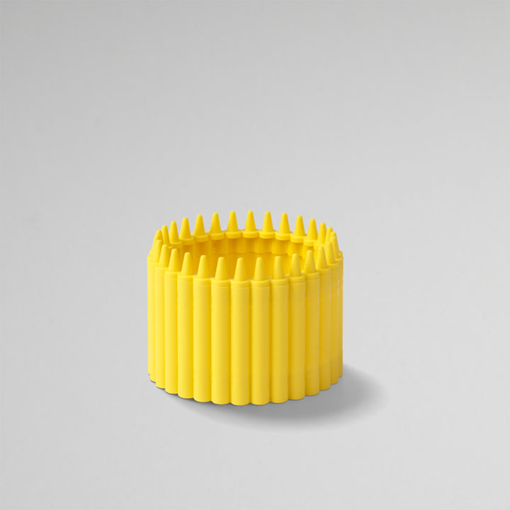 Crayola Round Crayon Holder Yellow