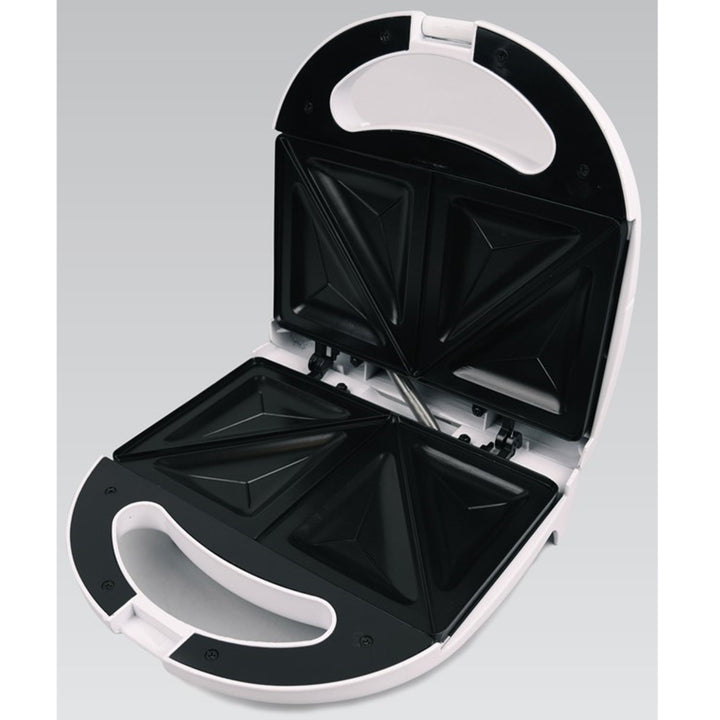 Sandwich Maker Electric Toaster for Standard Toast 4 Triangle Slices Indicator Lights 750W