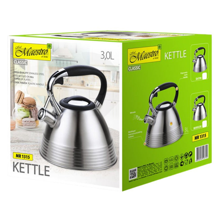 Feadóg Kettle Lid 3L Cruach Dhosmálta Miasniteoir Ionduchtúcháin Leictreach Gáis Uile sorn Sábháilte